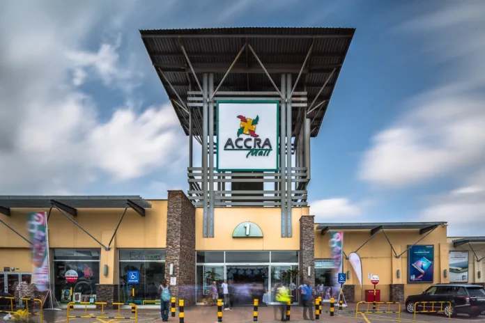 Mall shop rent in Accra